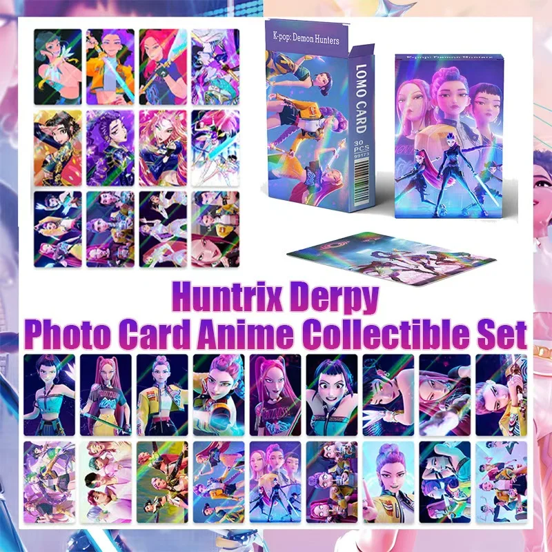Kpop Demon Hunters Sammelkarten – Anime-Cartoon-Saja-Jungen-Spielkarten, Kinderparty, Cosplay, Spielzeug und Kindergeschenke
