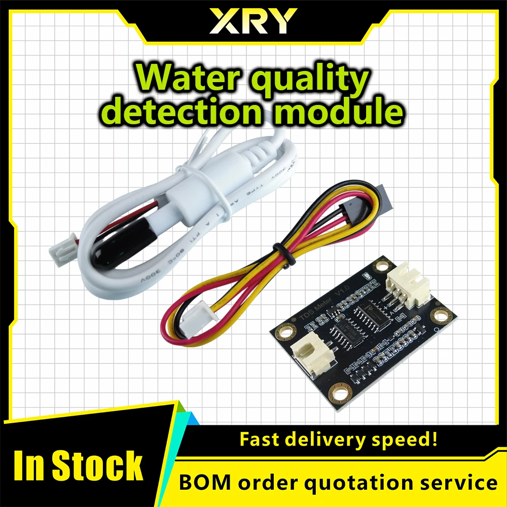 1/2/5pcs XRY TDS Sensor Meter V1.0 Board Module Water Meter Filter Measuring Water Quality For Arduino UNO R3