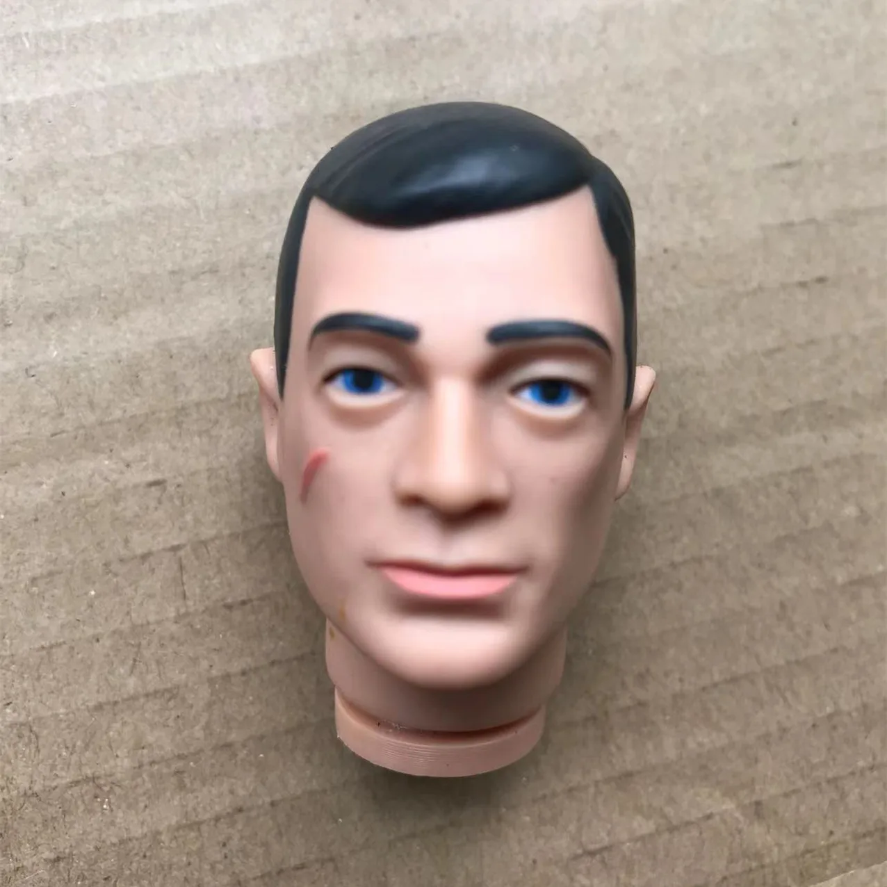 Männliche Puppenköpfe, hochwertiges Make-up, Puppenfigurensammlung, Puppenteile, berühmte Männer, Sterne, seltenes Gesicht, Puppenköpfe, DIY-Spielzeugzubehör – Detail 23