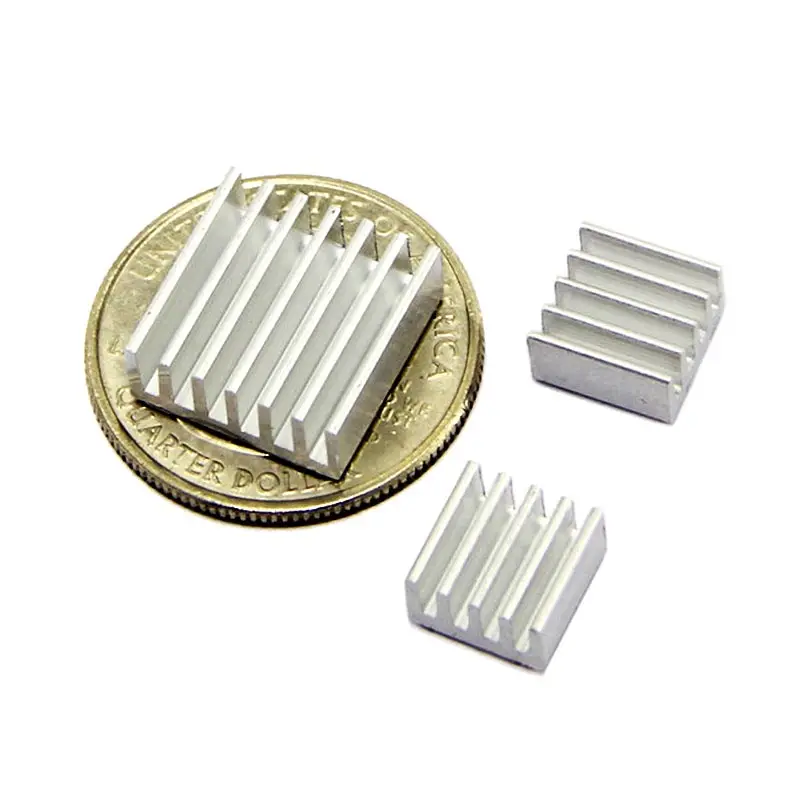 10Set 30PCS Heatsink Kit for Raspberry Pi Aluminium Cooler Pure Heat Sink Set Kit Radiator For Cooling Raspberry Pi 4B 3B 2B 14*