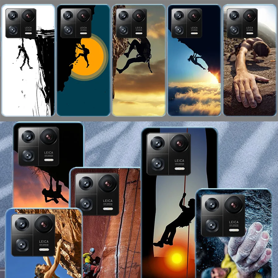 Extreme Adventure Rock Climbing Cases Phone For Xiaomi Mi 13 12 12T 12X 11 Ultra 11T 11i 10 Lite 10T Pro 9 9T 8 CC9E 6X 5X A3 A2