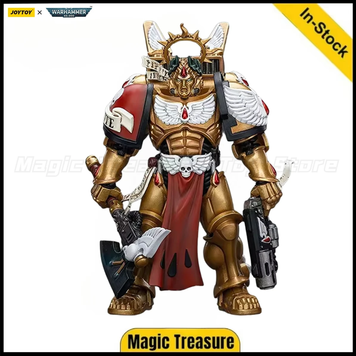 

【В наличии】JOYTOY 1/18 Фигурка Warhammer 40K Blood Angels Commander Dante Модель игрушки в подарок