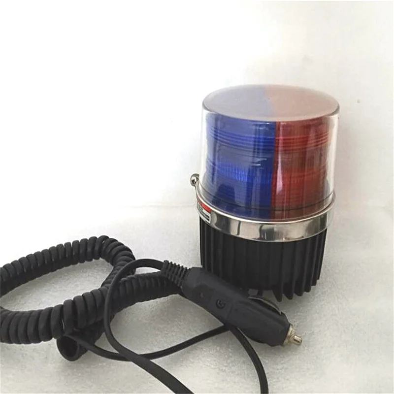 

Car Roof 10W Xenon strobe warning light red blue Emergency light,Police Strobe Light,Magnet base with Cigarette plug,waterproof