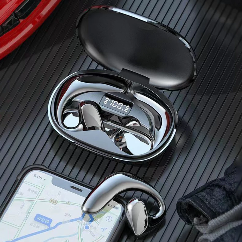 Fones de ouvido tradutor 144 idiomas, compatível com bluetooth 5.1, em tempo real, bidirecional, redução de ruído para viagens, aprendizagem de negócios