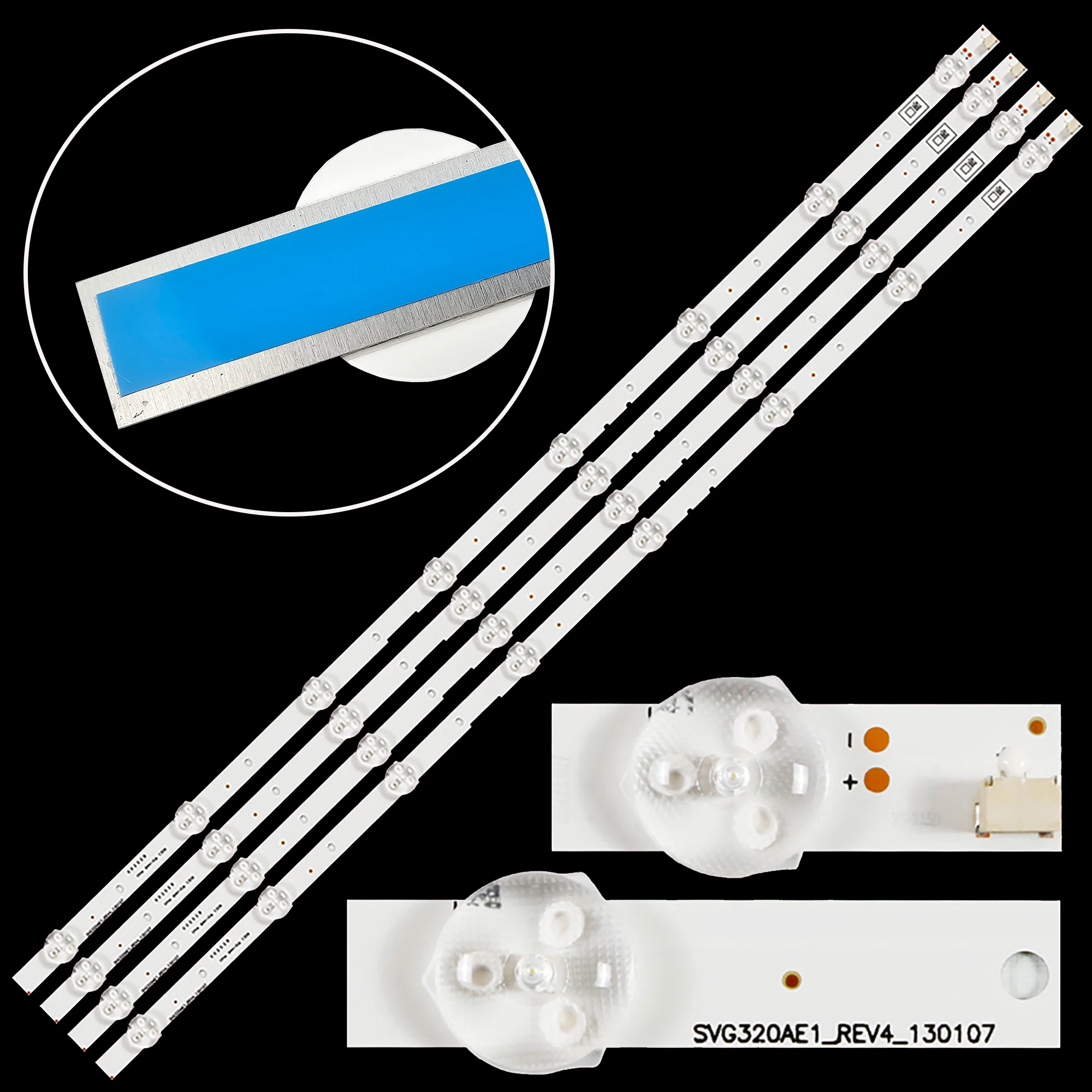 Strip lampu latar LED untuk KDL-32R400A KDL-32R421A KDL-32R423A KDL-32R424A KLV-32R421A KLV-32R426A