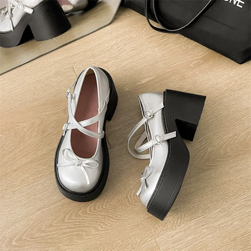 

Туфли-оксфорды на каблуке, женские черные туфли на платформе в британском стиле, кожаная обувь в стиле преппи, новинка на лето