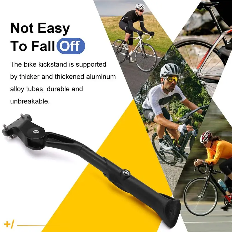 NEW HOT In Stock-Bicycle Kickstand For 24-29 Inch Bicycle, Adjustable Bike Kick Stand For Mountain Bike/E-Bike/Road Bike
