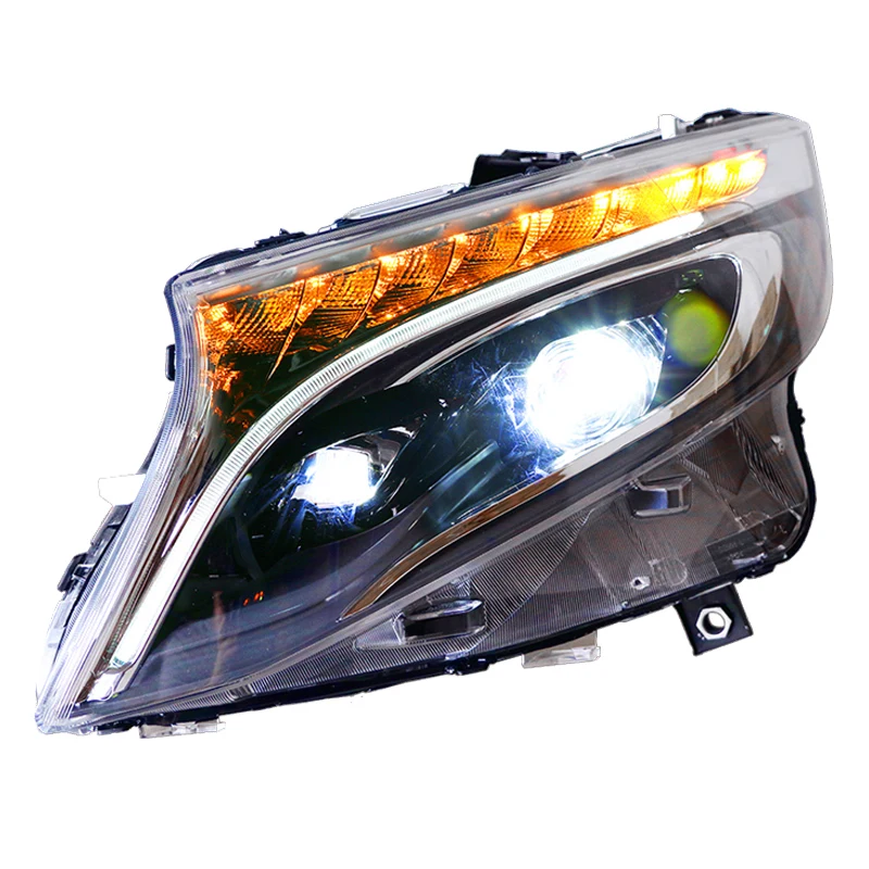 

016-2018 Headlight Upgrade to Full LED Headlights 16000855910 W447 2019 Car Lights for Mercedes-Benz Vito
