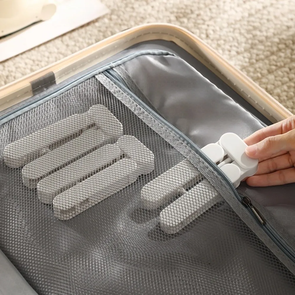 Durable Mini Size Foldable Clothes Hanger Expanded Non-Slip Travel Hangers Space Saving Portable Pant Clips Laundry Use