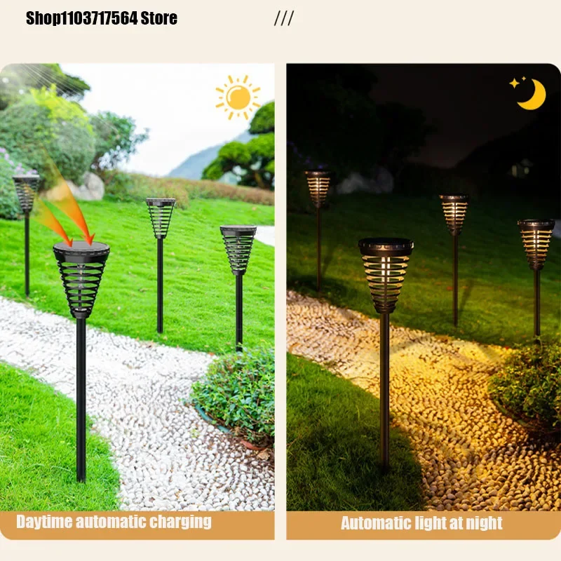 

Solar lawn lights Outdoor waterproof villa park ground inserted garden decorative high-lighted led garden lights