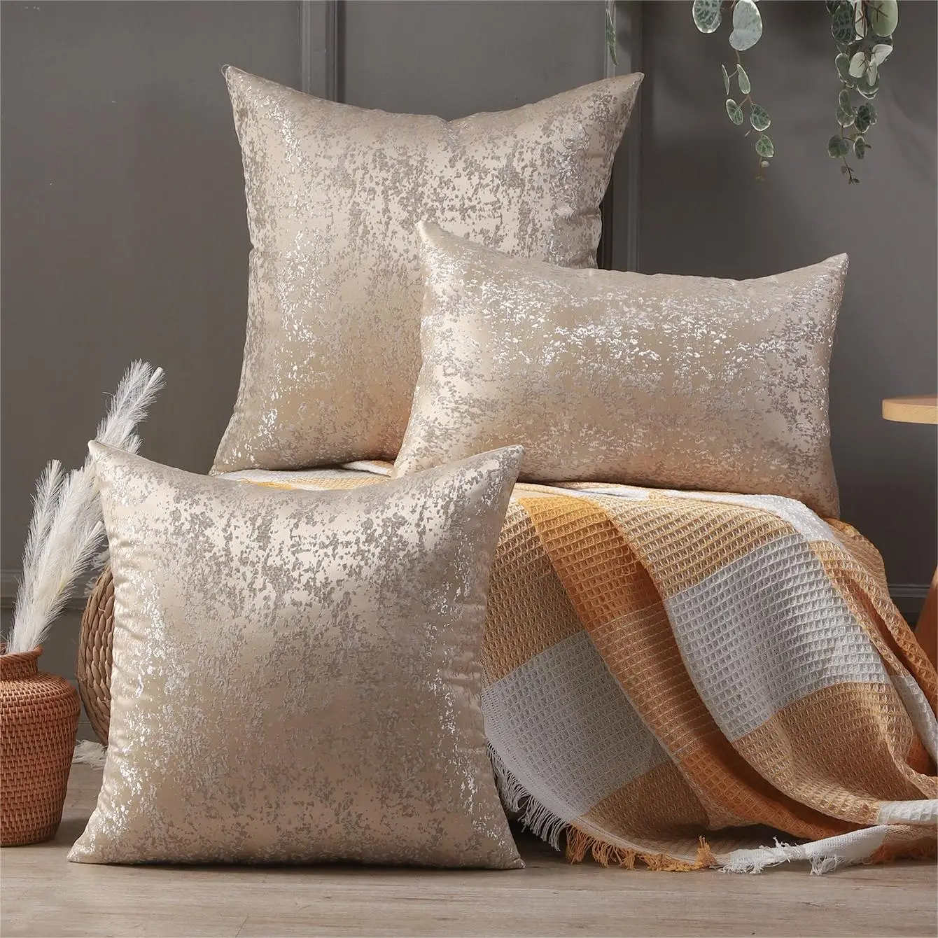 1pc Kissen bezug dekorative Sofa Kissen bezug Bett Kissen bezug Wohnkultur Auto Kissen bezug niedlichen Kissen bezug 45*45cm