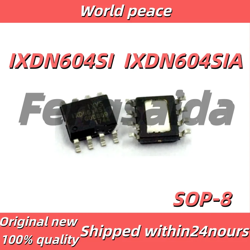 

(1-10pcs)100% Brand new original IXDN604SI New Energy Vehicle Computer Board Bridge Driver External Switch Chip 8-Pin IXDN604SIA