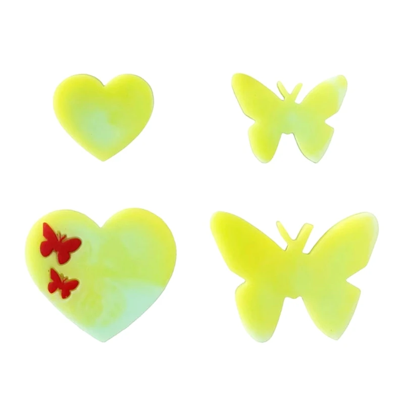 Heart Butterfly Shaped Mold Durable Silicone Molds for Earrings and Necklaces Jewelry Making Mould for DIY Enthusiasts