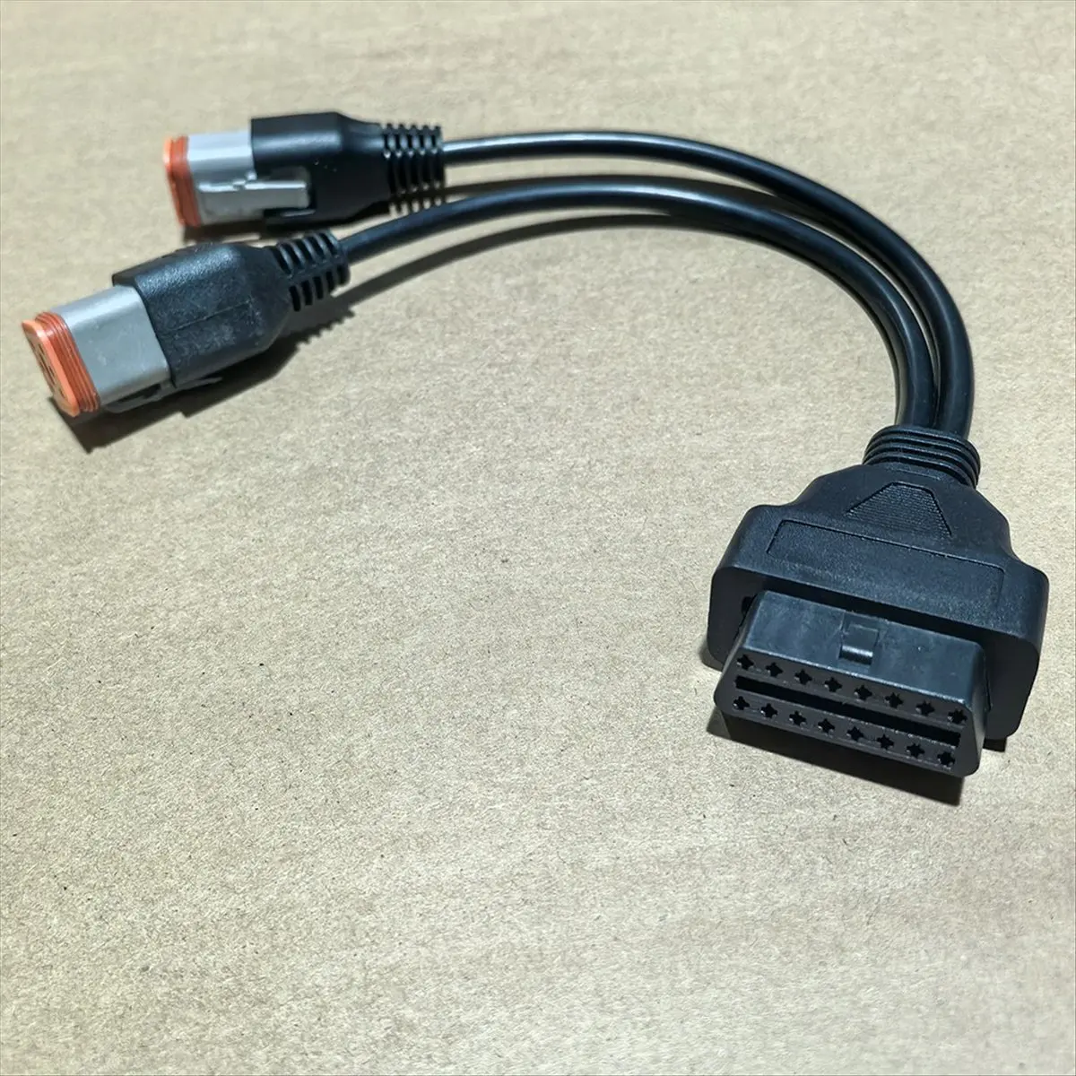 Compatible For Harley Davidson Motorcycle 6Pin 4Pin to OBD2 16PIN Adapter OBD 2 Diagnostic Scanner ELM327 Adapter