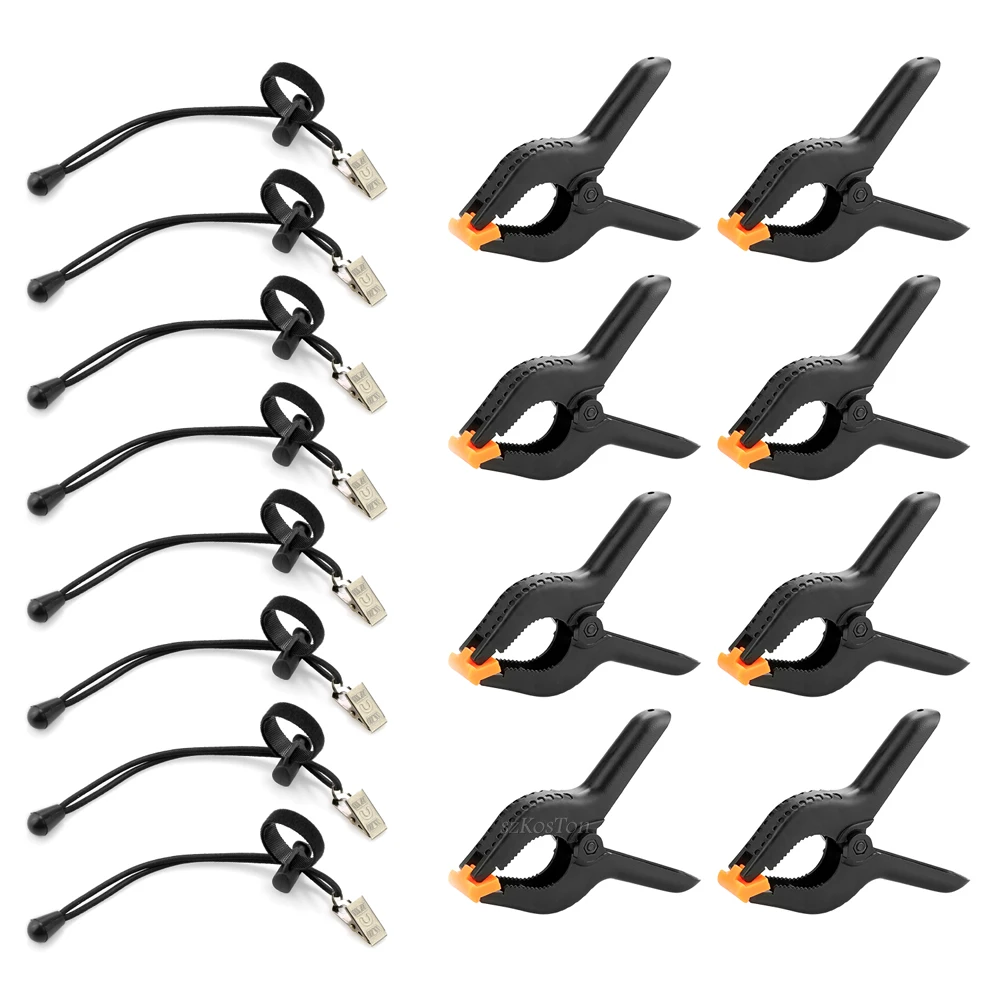 Backdrop Clips Photography Background Clamp Fixed Backdrop Heavy Duty for Muslin Green Screen Fastening Photo Studio Accessory