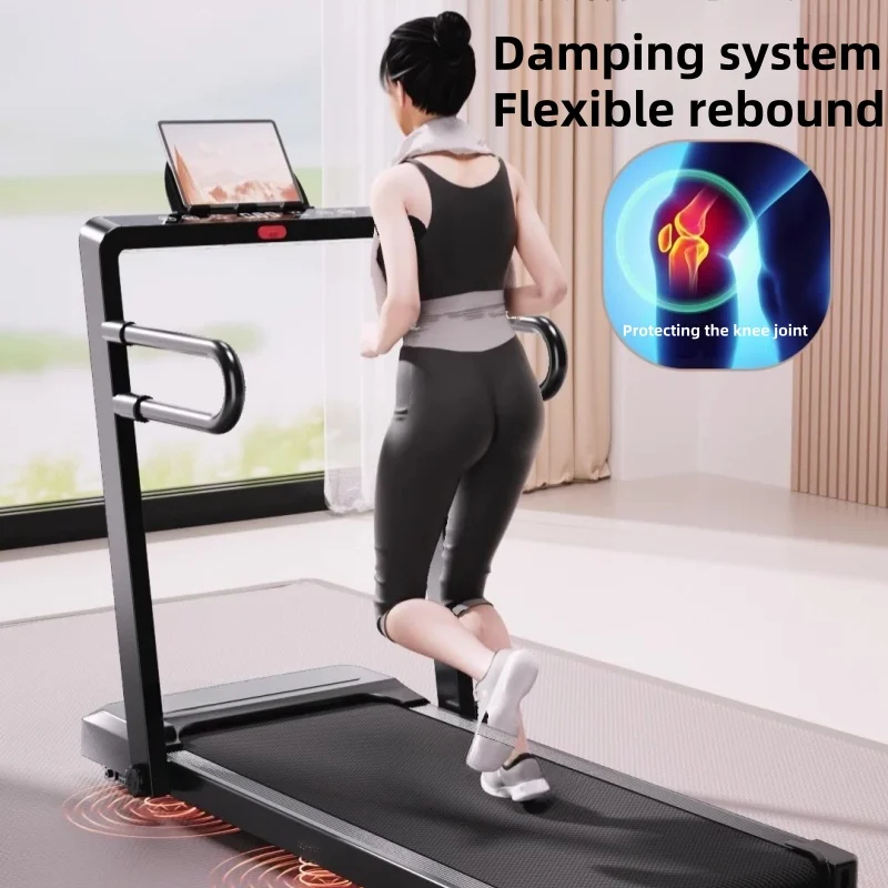 Treadmill Office LED flat panel small silent foldable electric walking machine for home indoor gym  treadmill for home