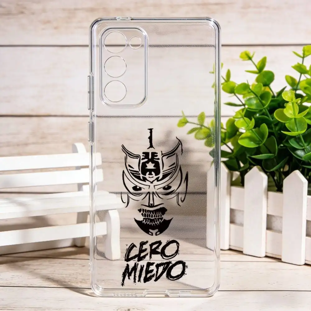 

Penta Zero M-Miedo Cool Phone Case For Samsung Galaxy S24 S25 S23 S22 S21 Plus S24 S25 Transparent Cover Case