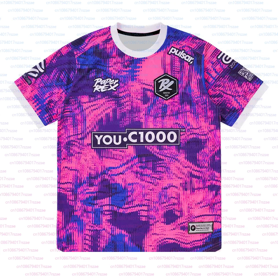 Paper Rex DinoGlitch Jersey 2025/2026 Series Uniform VALORANT 