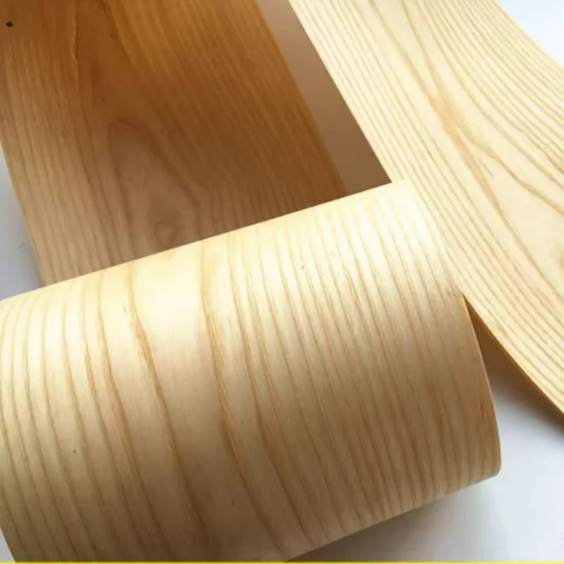 

2PCS 200*20cm Natural wood veneer Sheets Furniture DIY Audio Guitar Wall Door Decor material(back non-woven fabric)