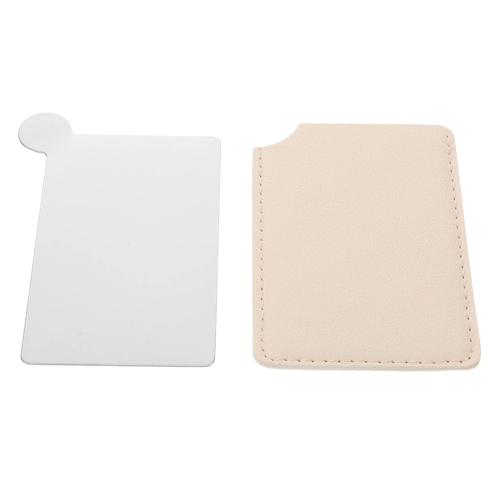 

Foundation Mixing Palette Stainless Steel Portable Makeup Tool Blending Plate Compact Design Durable Material Perfect