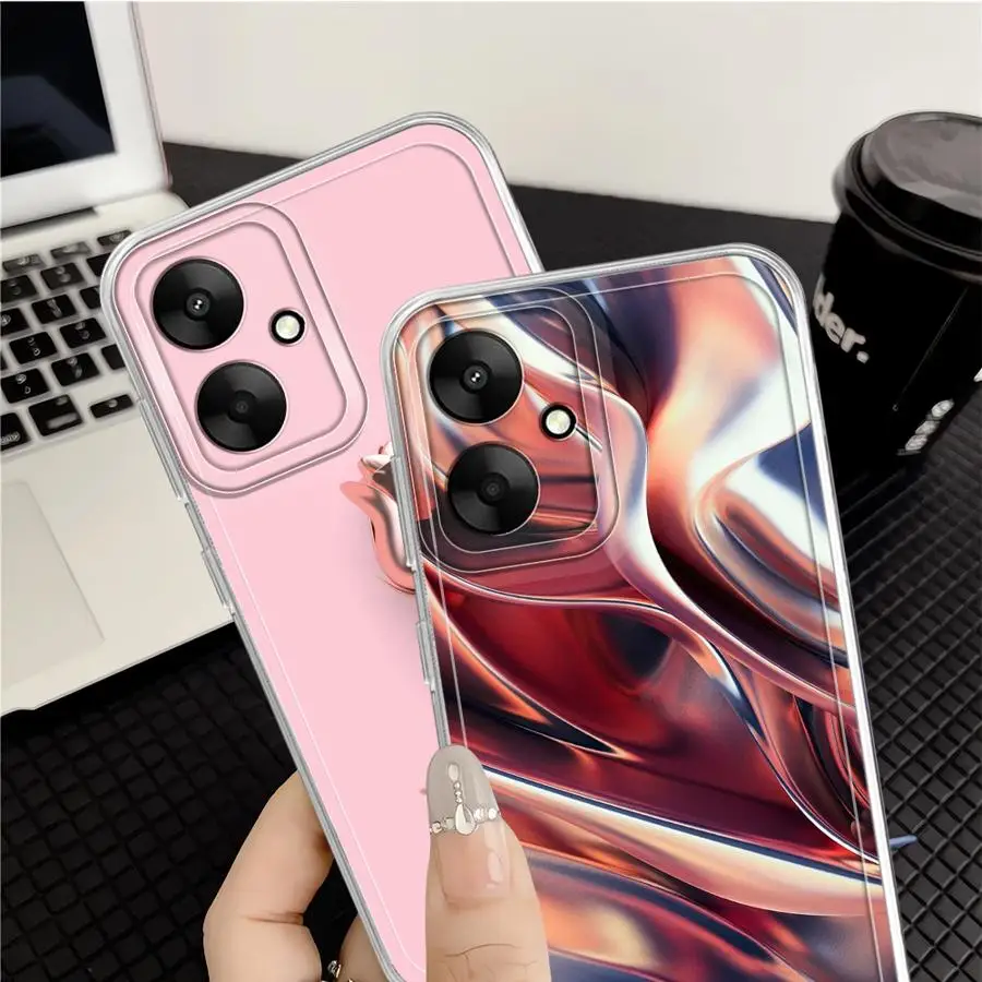 حافظة هاتف Love Rose Gold Style لهاتف Xiaomi Mi 11T Pro 11 Lite غطاء هاتف ناعم