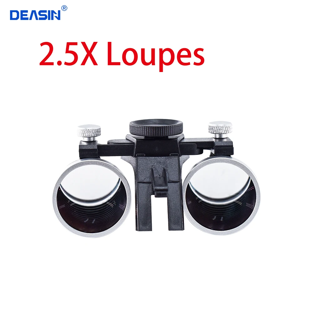 Dental accessories Spare parts lithlum battery LED Headlight Binocular Loupes 2.5X/3.5X 5W Surgical Headlamp Dentistry Magnifier