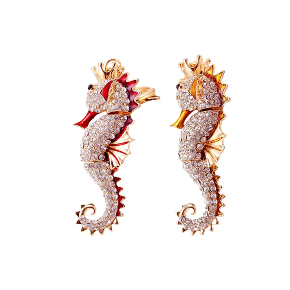 

2Pcs Keychain Durable Lightweight Gift Idea Key Bag Decorations Wallet Lanyard Accessories Sea Animal Charm
