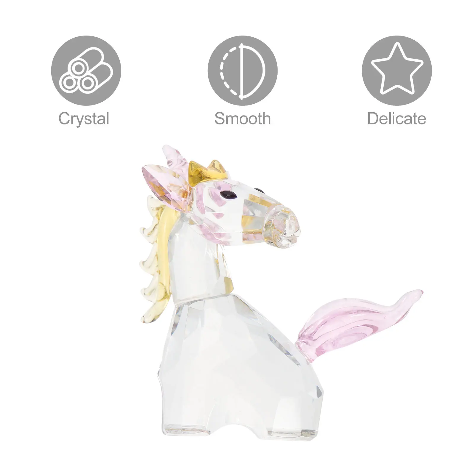 

Animal Standing Ornament Smooth Surface Desktop Bookshelf Decorative Animal Decor for Office Home