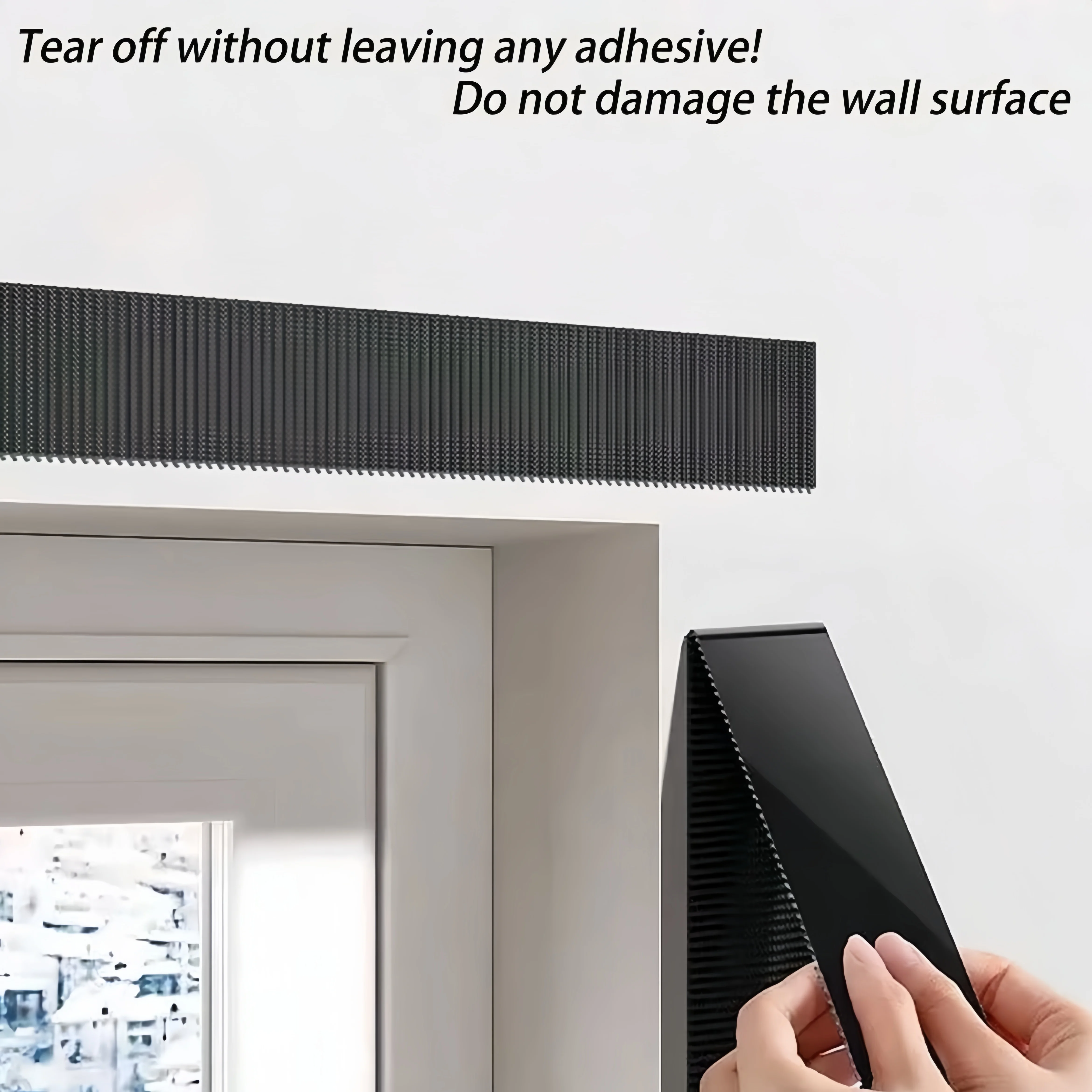 Fine Mesh Insect-Proof Window Screen with Dual Zipper,Durable Breathable PP Curtain for Home Bedroom Greenhouse Sliding Door