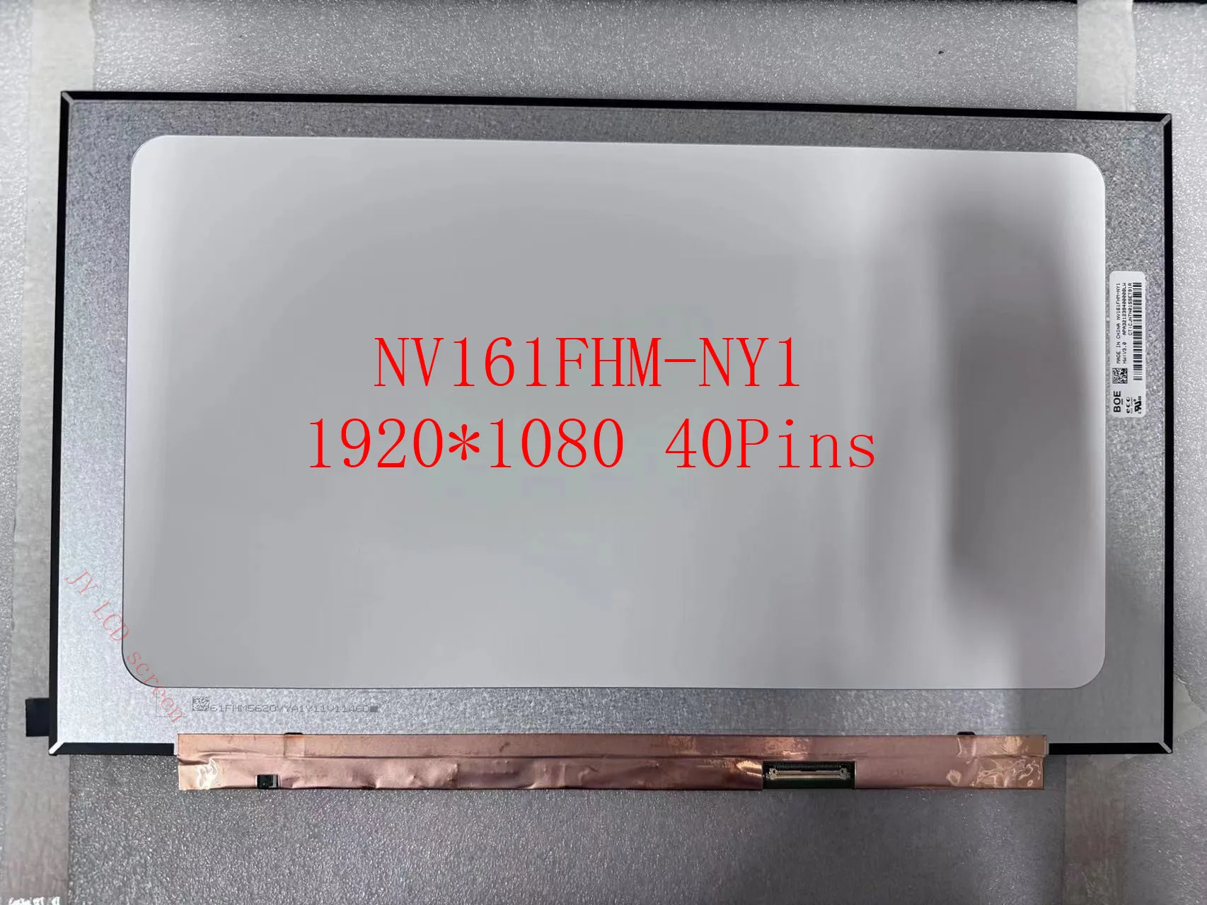 

NV161FHM-NY1 NV161FHM NY1 FHD 1920x1080 EDP 40pins 16.1 inch IPS Laptop Display LCD Screen Slim Panel 144Hz No-touch