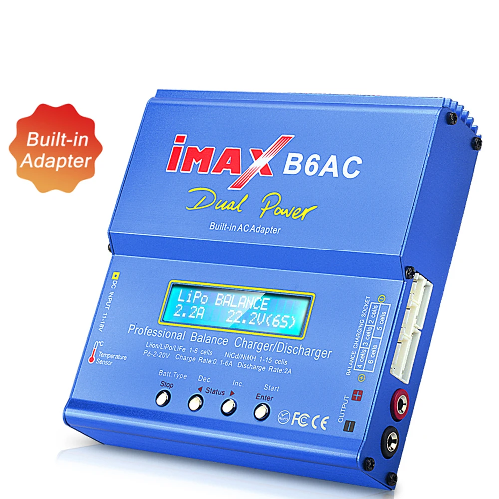 IMAX B6AC 80W 6A RC Battery Charger