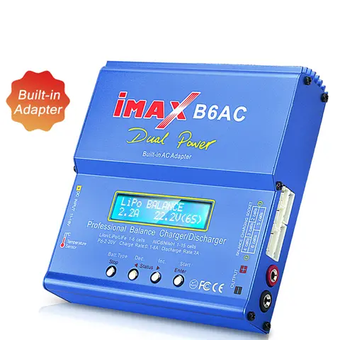 IMAX B6AC 80W 6A RC Battery Charger HTRC
