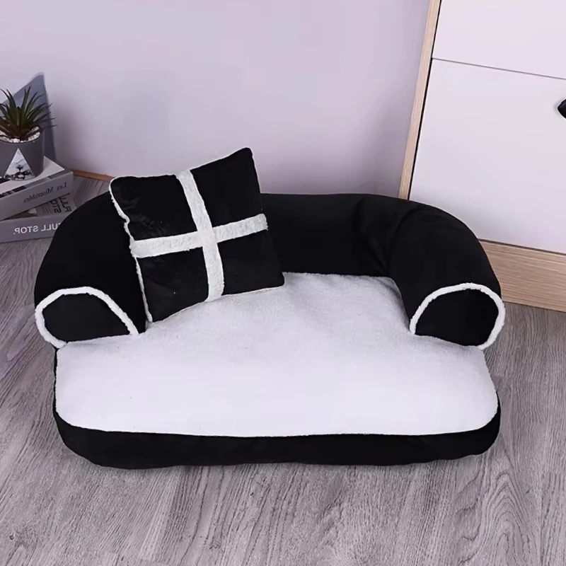 

Extra Large Dog Sofa Bed L Shaped Pet Bed with Non slip Bottom High-quality Removable Pet Bed Comfortable Pet Bed,Pet Supply