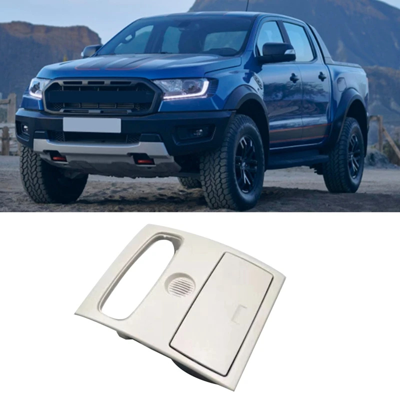 ABS Roof Reading Lights Cover Spectacle Case Trim For Ford Ranger Everest Mazda Bt50 2012-2019 CN15-A519A58-AA