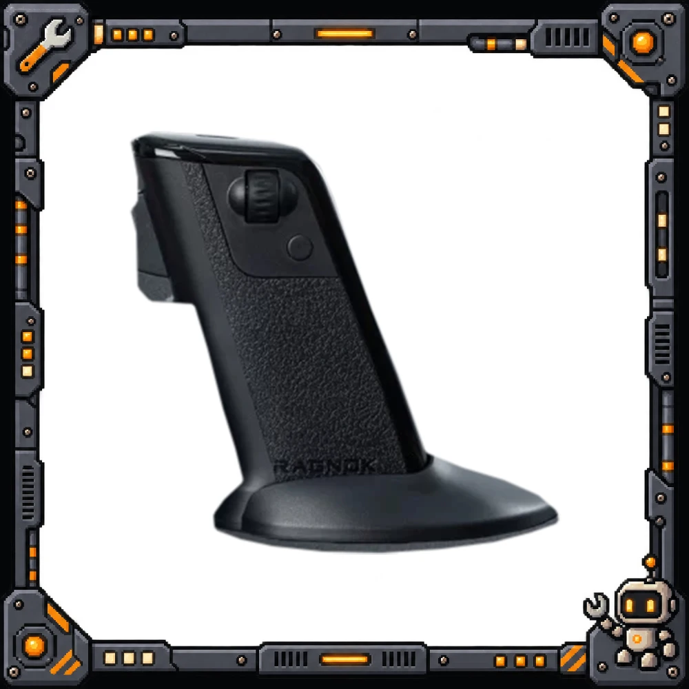 RAGNOK RKV2 Wireless Gaming Mouse Gun Style Vertical Ergonomic Optical Computer Mouse for PC FPS Shooting Games Standard Edition