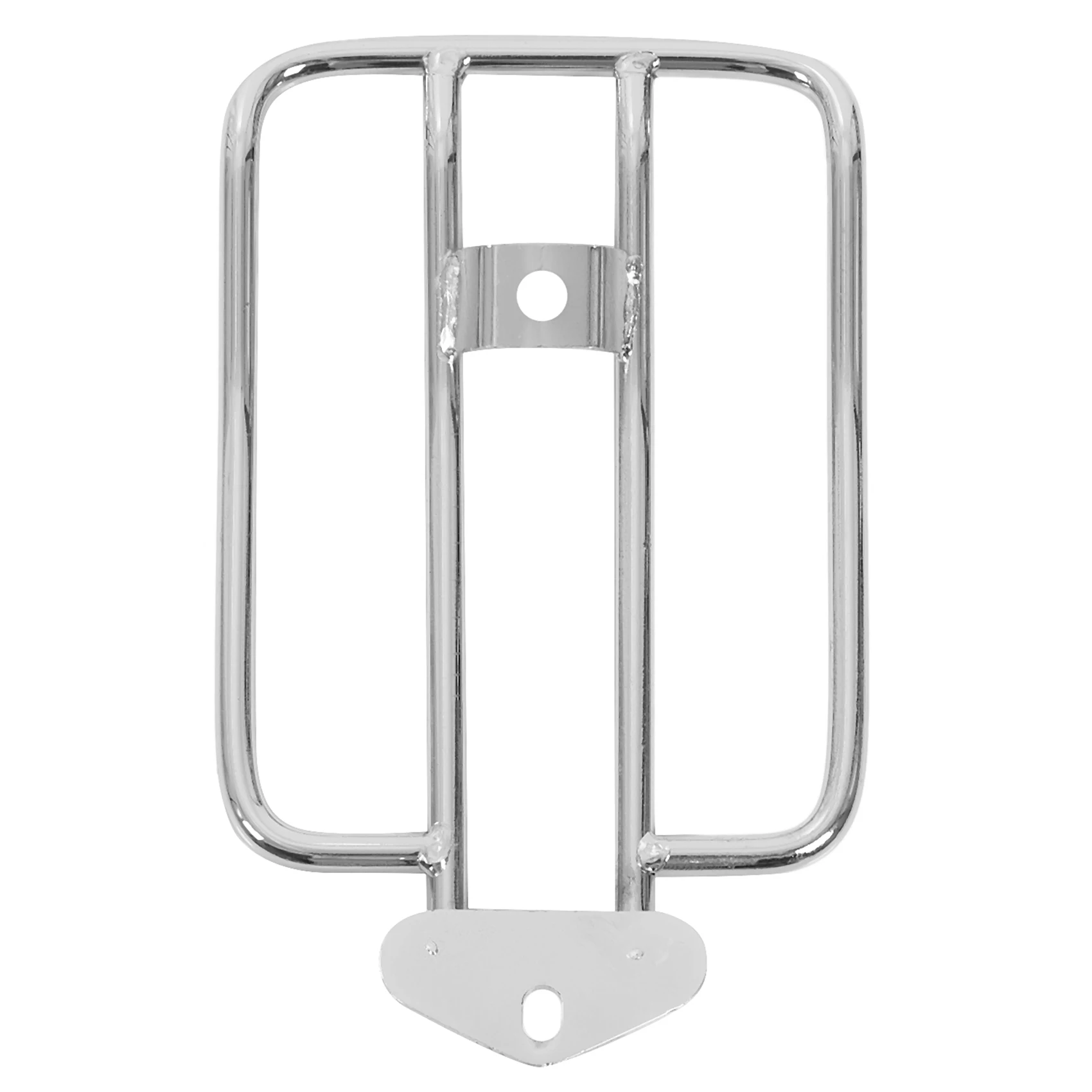 Motorcycle Luggage Rack Backrest Rear Fender for Sportster Xl 883 Xl1200 X48 (Silver)