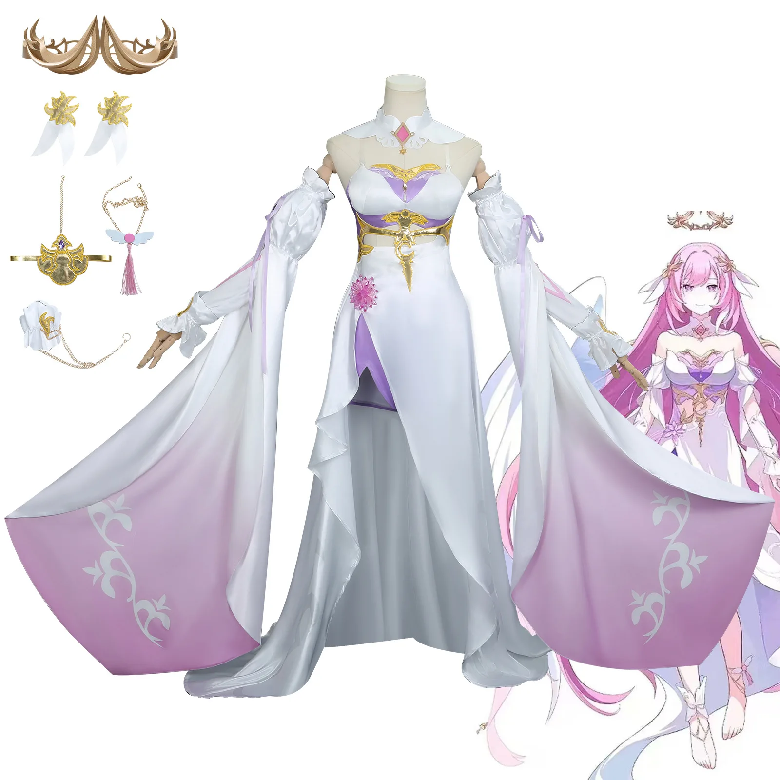 

Bhāo Huài Cosplay Dress, Angel's Return, Ailixiya Cosplay, 2D Character Role-playing Dress