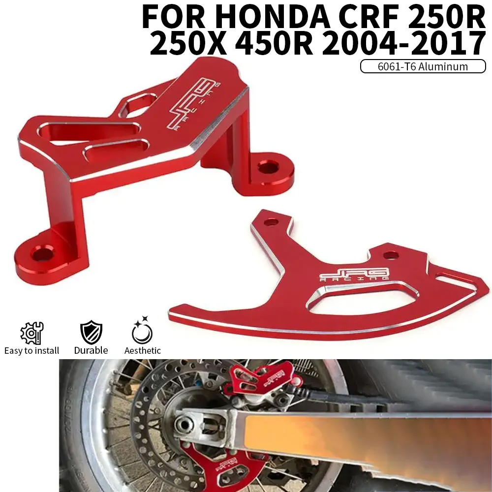 Osłona tarczy hamulcowej tylnego hamulca do HONDA CRF 250R 250X 450R 450X CRF250R CRF450R CRF450RX CRF250X CRF450X JFG