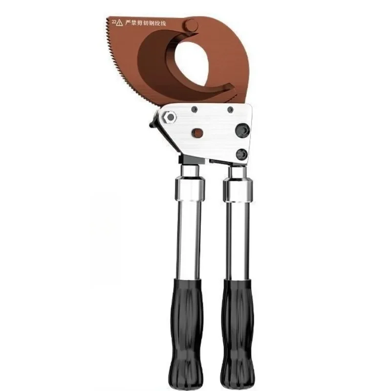 Cable Scissors Ratchet Gear Type, Manual Gear Stranded Wire Clippers