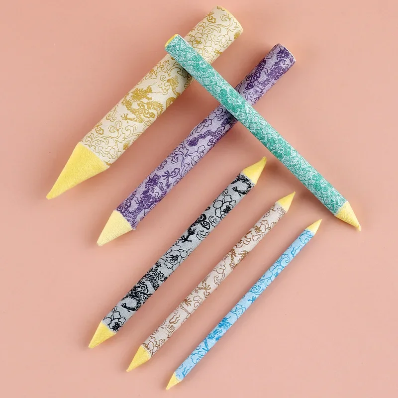 Chinese Style 3/6pcs/set Paper Pen Sketch Art White Drawing Charcoal Sketcking Tool Rice Paper Pen Artist Supplies
