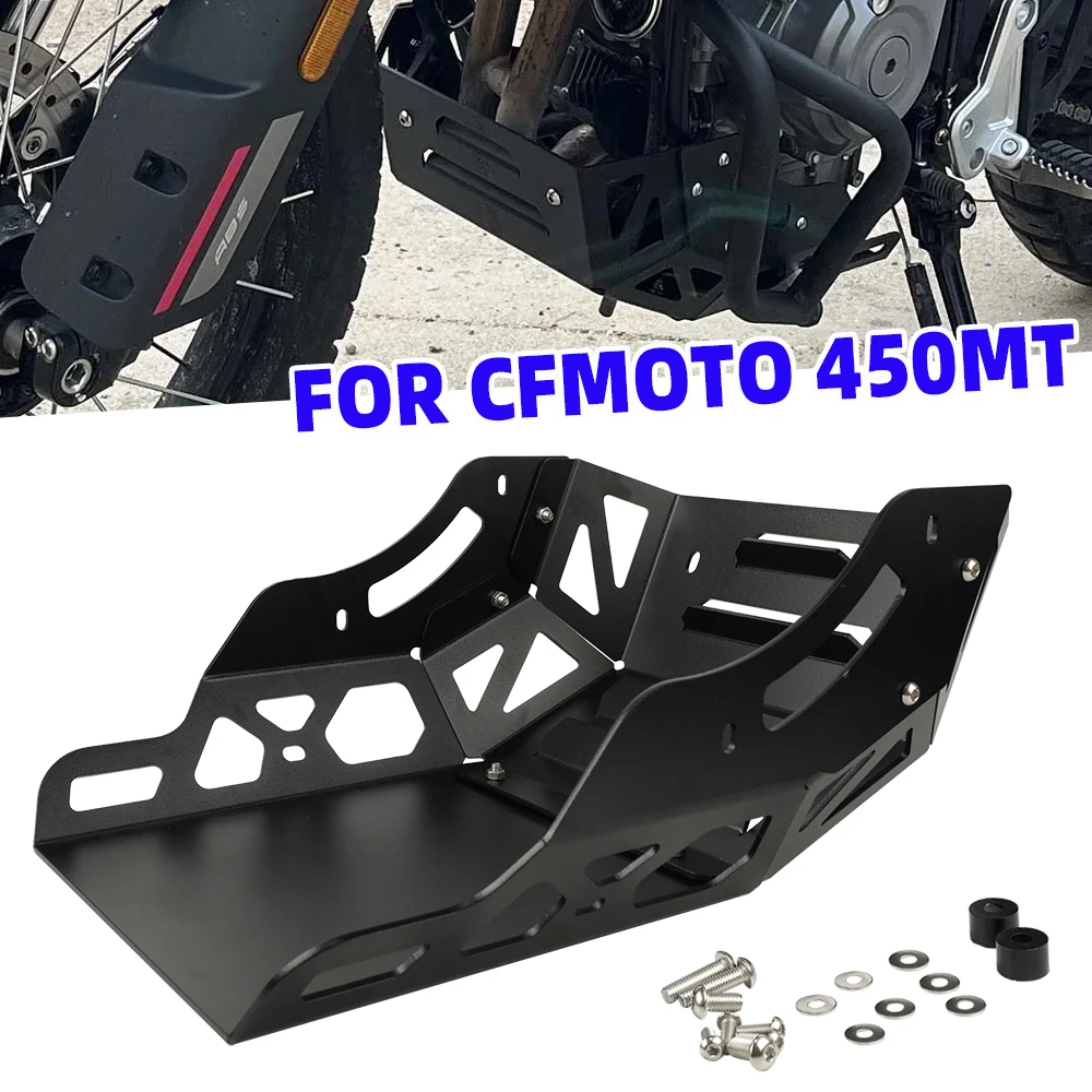 For CFMOTO CF MOTO 450MT MT450 MT 450 MT 2024 2025 Motorcycle Accessories Engine Protection Cover Chassis Guard Skid Plate