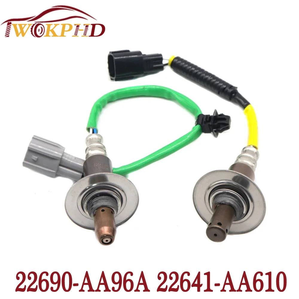 

NEW 2pc 22690-AA96A 22641-AA610 Up+Downstream Air Fuel Ratio Lambda Oxygen Sensor for Subaru Impreza XV Crosstrek Forester 11-13