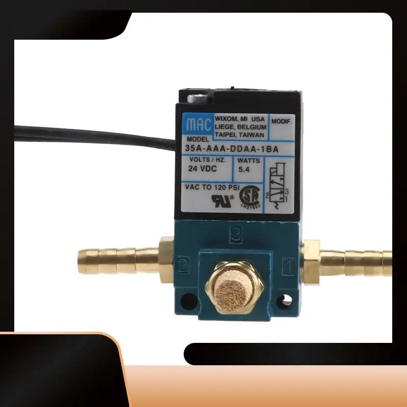 

ЭБУ постоянного тока 24 В 5,4 Вт, 3-портовый электронный электромагнитный клапан управления наддувом 35A-AAA-DDAA-1BA с комплектами фитингов из 3 фитингов-N38R