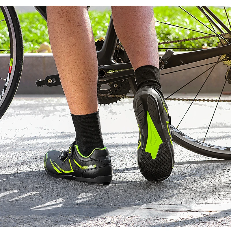 WEST BIKING Fahrradschuhe für Herren und Damen, mit Schnellwechselmechanismus, ohne Schnellspanner, für Rennräder, atmungsaktive Turnschuhe, Outdoor-Sportschuhe. – Detail 10