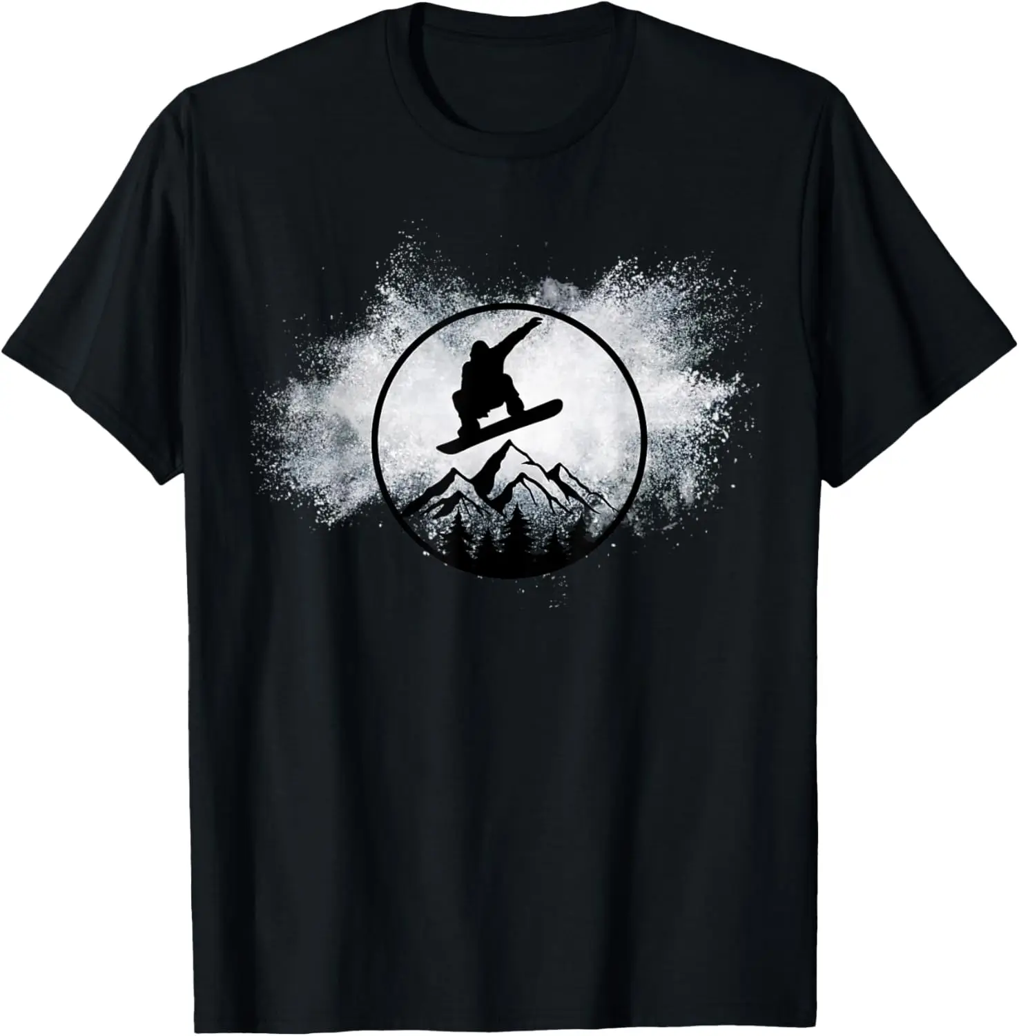 Snowboard Snow Cloud Big Air Snowboarder Snowboarding T-Shirt