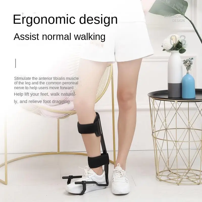 Portable Stroke Hemiplegia Rehabilitation Equipment Ankle Support Foot Sagging Orthosis Foot Supports To Correct Varus Tools New