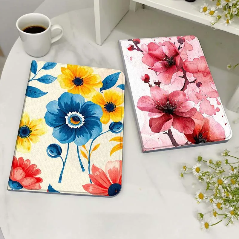 

Fashion Flower Art For Legion Xiaoxin Pad Y700 K10 M10 P11 K11 Pro Plus 10.6 11.5 Inch 2021 2023 2025 Tablet Case