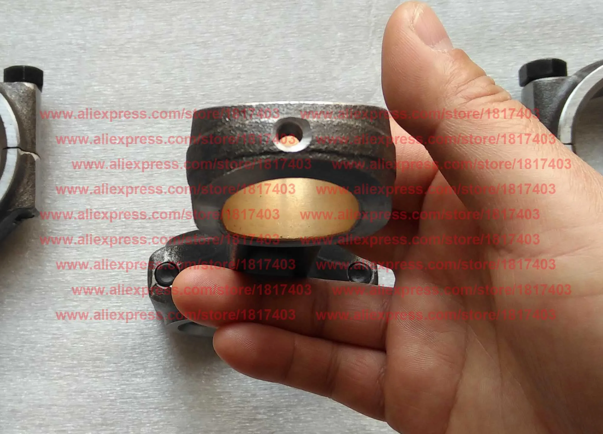 Yangdong YD485-04202 Connecting Rod + 480G-04003a Connecting Rod Bearing Shell, Yangdong YD385 Engine Parts ( direct-injection )