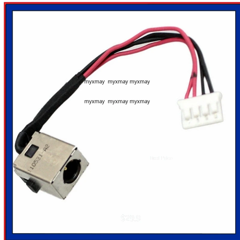 Conector de alimentación CC con CABLE para Acer Aspire ES1-523 ES1-533 ES1-572 ES1-732 DC30100Y300 conector de puerto de carga DC en alimentación