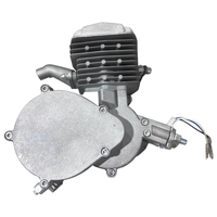 5500RPM 80CC 2-Stroke Silver Bicycle Engine Kit, 1.85KW, CDI Motor For 26Inch-28Inch Bike Conversion